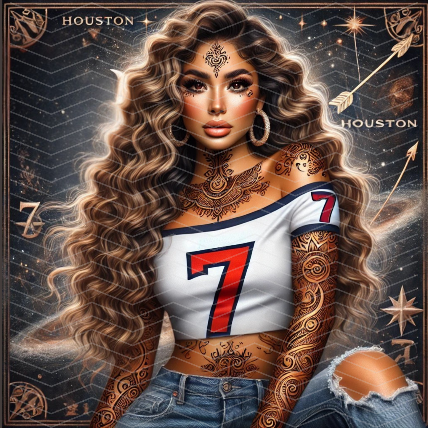 Texans Beauty No. 1 Digital Download