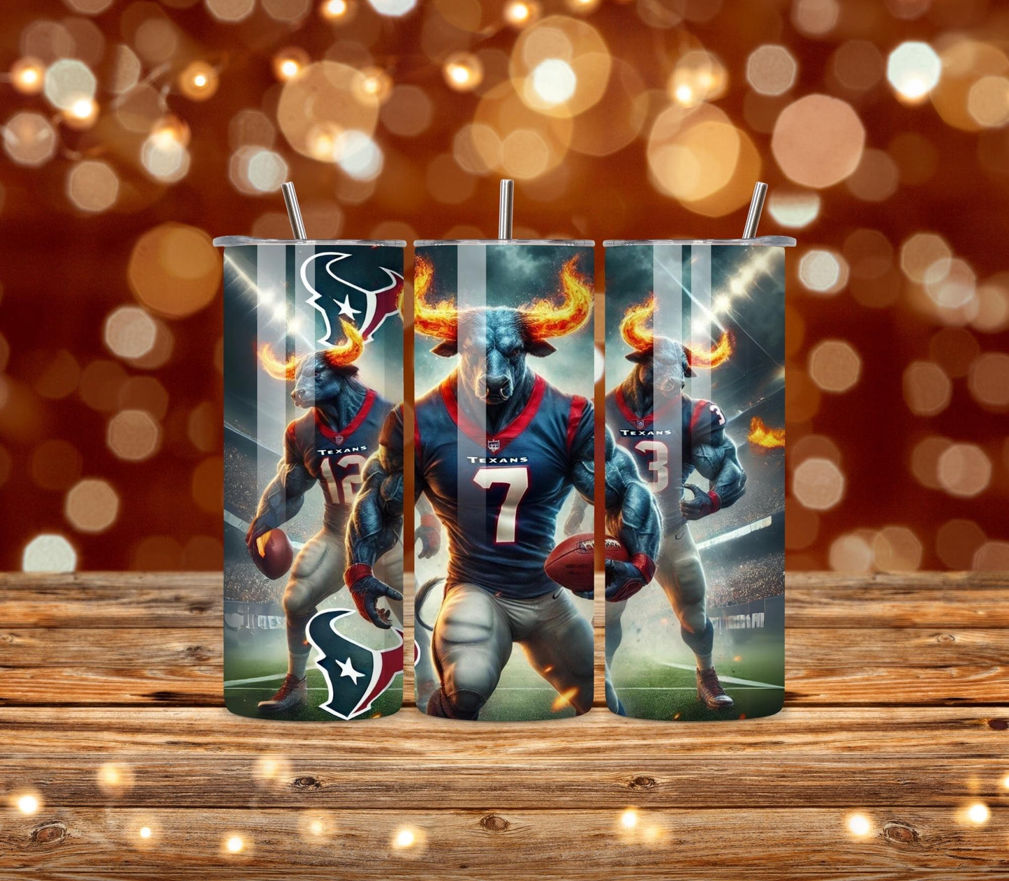 Texans 3 Bull Digital Download