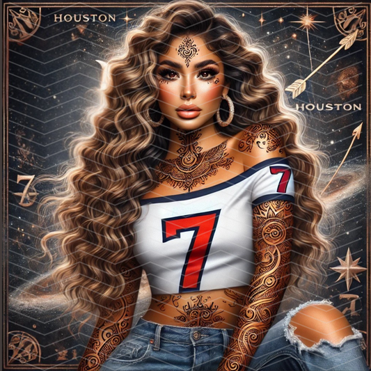 Texans Beauty No. 1 Digital Download